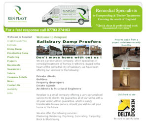 renplast.com: Welcome to Renplast
Renplast offer Damp proofing & Water proofing solutions for Wiltshire & Hampshire. Call 01722 340787 to arrange a survey.