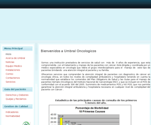 umbraloncologicos.org: Bienvenidos a Umbral Oncologicos
Umbral oncologicos -Ips