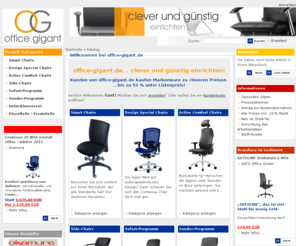 xxl-chair.com: Office-Gigant.de
Internetshop für ergonomische Bürostühle
