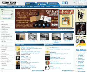 acousticsounds.com: Vinyl Records, SACDs, DVD Audio, Audiophile Equipment | Acoustic Sounds
Acoustic Sounds Online Store