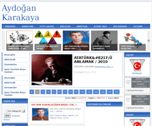 aydogankarakaya.com: Aydoğan Karakaya - Anasayfa
