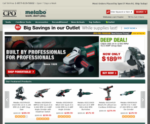 metaboreconditionedtools.com: Metabo Tools | Metabo Power Tools | Metabo at CPO
CPO Metabo is your source for new Metabo tools and accessories, and the world's largest selection of Certified Factory Reconditioned Metabo power tools.