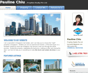 paulinechiu.com: Pauline Chiu - PropNex Realty Pte Ltd - www.paulinechiu.com
Pauline Chiu -  - PropNex Realty Pte Ltd - property agent in Singapore. View details and all available listings