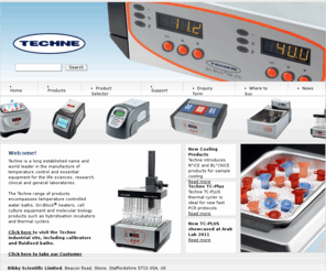 techne.com: Bibby Scientific
Bibby Scientific Ltd brings together three well known and established brands in bench top science equipment. Stuart is our general purpose equipment brand combining high specification with value for money. Techne is our specialist temperature control brand.  Jenway is an analytical based brand with a growing range of general and specialised spectrophotometers and electrochemistry products.