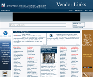 ubg62.com: NAA Vendor Links
NAA Vendor Links - The NAA Vendor Links is the database dedicated to newspaper executives, helping them find the products & services they need.