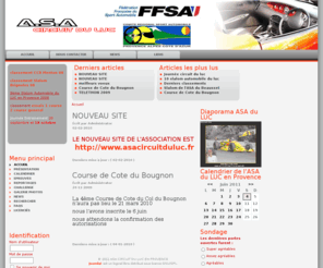 asacircuitduluc.com: ASA CIRCUIT DU LUC EN PROVENCE - Accueil
Le site web d'une association automobile dynamique dans le Var