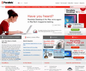 cpplus.info: Virtualization & Automation Solutions for Desktops, Servers, Hosting, SaaS – Parallels Optimized Computing
Parallels offers virtualization and automation solutions for desktops, servers, hosting, SaaS and more. Please visit parallels.com to learn more about our products for consumers, businesses, and service providers to meet their need of hardware, operating system and virtualization platforms.