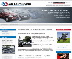 maschinenhandel.info: .:: Auto & Service Center ::. Geprüfte Gebrauchtfahrzeuge und KFZ Meisterbetrieb :: Werner-von-Siemens-Str. 11 :: 52477 Alsdorf-Hoengen
Das Auto und Service Center ist Ihr Partner in Sachen geprüfte Gebrauchtwagen und KFZ Service durch geprüfte KFZ Meister.