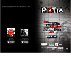 piotta.net: :: Piotta aka Tommaso - sito web ufficiale ::
Sito web ufficiale di Tommaso Zanello in arte Piotta