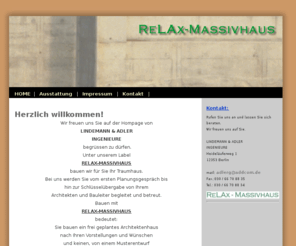 relax-massivhaus.com: Adler Hausvertrieb: RELAX-MASSIVHAUS
