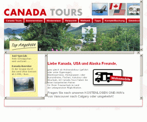 canadatours.de: Canada Tours
Canada Tours Ihr Reisepartner und Wohnmobilspezialist für Kanada und USA