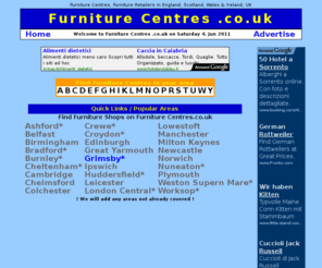 cane.biz: Furniture Centres / Retailers in England, Scotland, Wales, UK
Find Furniture Centres , Furniture Retailers in England, Scotland, Wales, UK. We offer advertising to businesses who retail Furniture.