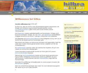 hilbra.com: hilbra - Fensterläden, Klappläden, Schiebeläden, Faltläden - Einbau, Montage, Installation
hilbra - Fensterläden, Klappläden, Schiebeläden, Faltläden - Einbau, Montage, Installation