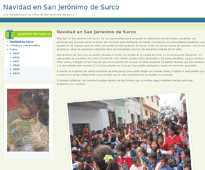 navidadensurco.com: Navidad en San Jerónimo de Surco | Una Navidad para los niños de San Jerónimo de Surco
Navidad en San Jeronimo de Surco