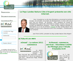 pays-cote-argent.net: Page d'accueil
-
Pays Landes Nature Côte d'Argent
