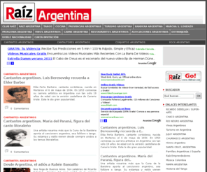 cantantesargentinos.com: Cantantes argentinos
cantantes argentinos