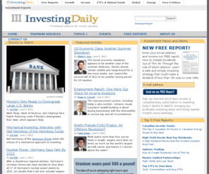kciinvesting.com: Investing Daily – Stock Market Advice & Investment Newsletters
Get the latest investing advice, stock market reports and investment newsletters featuring in-depth commentary from trusted investing experts.