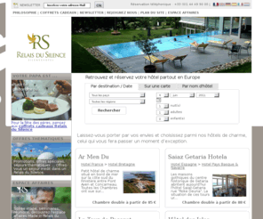 relaisdusilence.mobi: Hotel de charme, Hotels de charme avec Relais du Silence
Consultez les hotels de charme et week end de charme proposés par les Relais du Silence