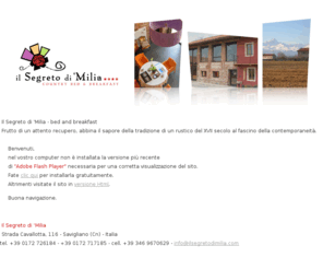 ilsegretodimilia.com: Il Segreto di Milia - Bed&Breakfast - agriturismo - Italia, Piemonte, Provincia di Cuneo, Savigliano, Cavallotta
