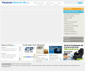 vierapassions.net: Panasonic Electronics for all of your home, business, or industrial needs
Compare and purchase electronics including HD plasma & LCD TVs, Blu-ray DVD players, digital cameras, HD camcorders and more at Panasonic.com