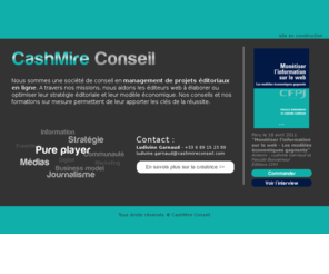 cashmireconseil.com: En construction
site en construction