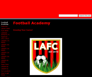 deansfootballacademy.com: Deans Football Academy
For footballers to learn and improve their skills.