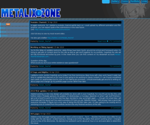 metalixzone.net: Home
This is the home page of Metalix Zone a website run and managed by Quinton M Geter AKA Metalix_Reshef