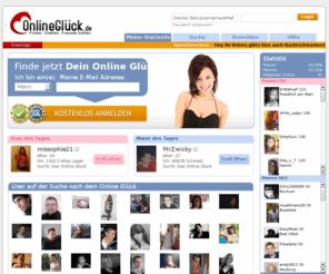 onlineglueck.net: onlineglueck.de - Flirten. Chatten. Freunde treffen.
Onlineglück.de - Flirten. Chatten. Freunde treffen.