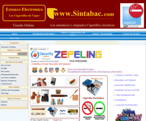 sintabac.com: Como dejar de fumar con el cigarrillo electronicos sintabac.Distribuidores electronicos
Sin fuego, sin combustin, sin alquitrn y sin humo de verdad. Ahora puedes fumar de manera electrnica! Con el cigarrillo elctrnico ya no inhalas componentes que daan el cuerpo, no contiene materiales cancergenos (en la quema del tabaco hay aprox. 40