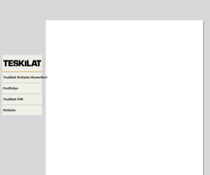 teskilatiletisim.com: .::Teşkilat İletişim Hizmetleri::.
