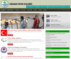 agasarspor.com: Ağasar Spor Kulübü Anasayfa
Ağasar Spor Kulübü sitesi