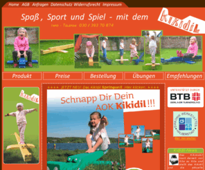 kikidil.de: Kikidil Schwebebalken - Spielgeräte für Spaß, Sport und Spiel!
Das Kikidil ist ein frech gestalteter Kinder-Schwebebalken in Krokodilform für drinnen und draußen. Kikidil Spielgeräte schulen die Motorik Ihres Kindes.