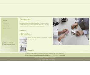 farmaciapezzullo.com: FARMACIA DOTT. PEZZULLO PASQUALINO, Qualiano (NA) - VisualSite
La FARMACIA DOTT. PEZZULLO PASQUALINO è un'erboristeria e farmacia che vende prodotti farmaceutici e omeopatici.