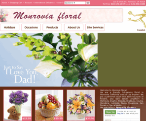 firstaveflorist.com: Monrovia Floral - Monrovia, CA, 91016 - Delivering Fresh Flowers and Gifts
Monrovia Floral - Monrovia, CA, 91016 Flower and gift ordering locally to Monrovia, CA, Arcadia, CA, Azusa, CA, Bradbury, CA, Covina, CA, Duarte, CA, Glendora, CA, Irwindale, CA, La Verne, CA, Pasadena, CA, Sierra Madre, CA or worldwide via our international delivery. Buy flowers online for same day and next day local florist delivery.