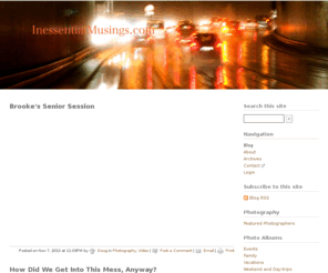 inessentialmusings.com: Blog - inessential musings
inessential musings