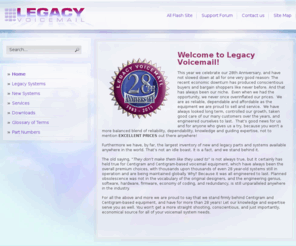 legacyvoicemail.com: Welcome to Legacy Voicemail
Legacy Voicemail, Inc.