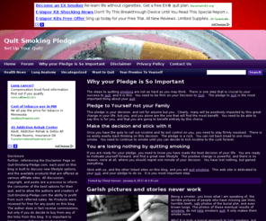 quit-smoking-pledge.com: Quit Smoking Pledge: Plan Your Quit Here
If you are ready to quit smoking, you need a plan.  You can do this, and if you do it right, it will be easy!