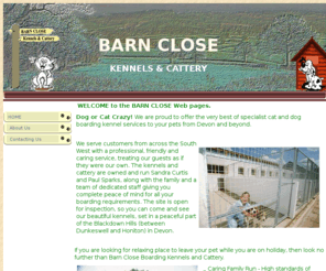 barnclosekennels.com: Barn Close Kennels - Tel: 01404 42505

