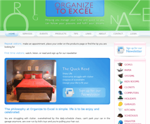 organizetoexcel.com: Organize To Excel | Organize the home, organize the office, organize the kitchen, organize the home office
Organize To Excel | Organize the home, organize the office, organize the kitchen, organize the home office, tips to organize, organize your space, events and speaking, organization tips | Organize To Excel California