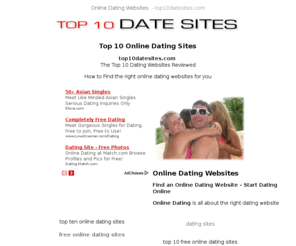 top10datesites.com: Top 10 Dating Sites : Top ten online dating websites : Internet Dating : top10datesites.com
Top 10 Dating Sites : Top ten online dating websites : Internet Dating : top10datesites.com