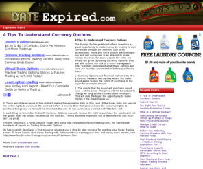 dateexpired.com: A inquisitive look at expiration dates and expired products
A look at expiration dates of products and how they affect you and your family. Are expired products OK to buy or use?