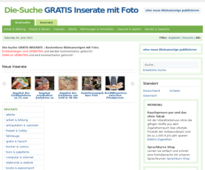 die-suche.ch: Die-Suche GRATIS  Inserate mit Foto
die-suche gratis  inserate mit foto