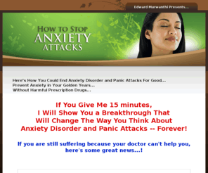 goneanxiety.com: anxiety cure | coping with anxiety | anxiety help | anxiety disorder treatment
Here's How You Could End Anxiety Disorder and Panic Attacks For Good... Prevent Anxiety in Your Golden Years... Without Harmful Prescription Drugs. ...