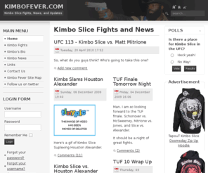 kimbofever.com: KimboFever.com
What's Kimbo Slice been up to? Find out here.