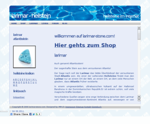 heilsteine-edelsteine.info: larimar auch genannt Atlantisstein - Ihr Heilstein im Internet
Larimar Heilsteine auch genannt Atlantisstein.Der sagenhafte Stein aus dem versunkenen Altantis