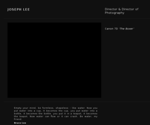 joseph-lee.net: Joseph lee
Director & Director of Photography