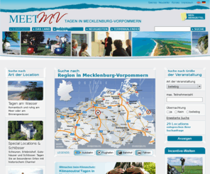 meet-mv.de: MeetMV - Ideen brauchen Raum - Tagungen in Mecklenburg-Vorpommern. Finden Sie das perfekte Tagungshotel, Seminarhotel zwischen Ostsee und Müritz.
Tagen, Tagung und Incentive in Mecklenburg-Vorpommern, zwischen Ostsee und Müritz.