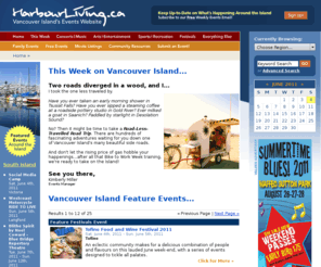 victoria-events.com: Victoria Events | Victoria Concerts | Nanaimo Events  | Nanaimo Concerts | Vancouver Island Events | festivals
Vancouver Island's Events Website - Offering the most comprehensive information of events in Victoria, Nanaimo and Vancouver Island