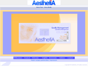 aesthetia.info: Plastic Surgery in Prague
Arrangements for Plastic Surgery in Prague, Czech Republic