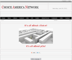 choiceamericanetwork.com: Welcome to CHOICE
Welcome to Choice America Network - News, Information, Entertainment